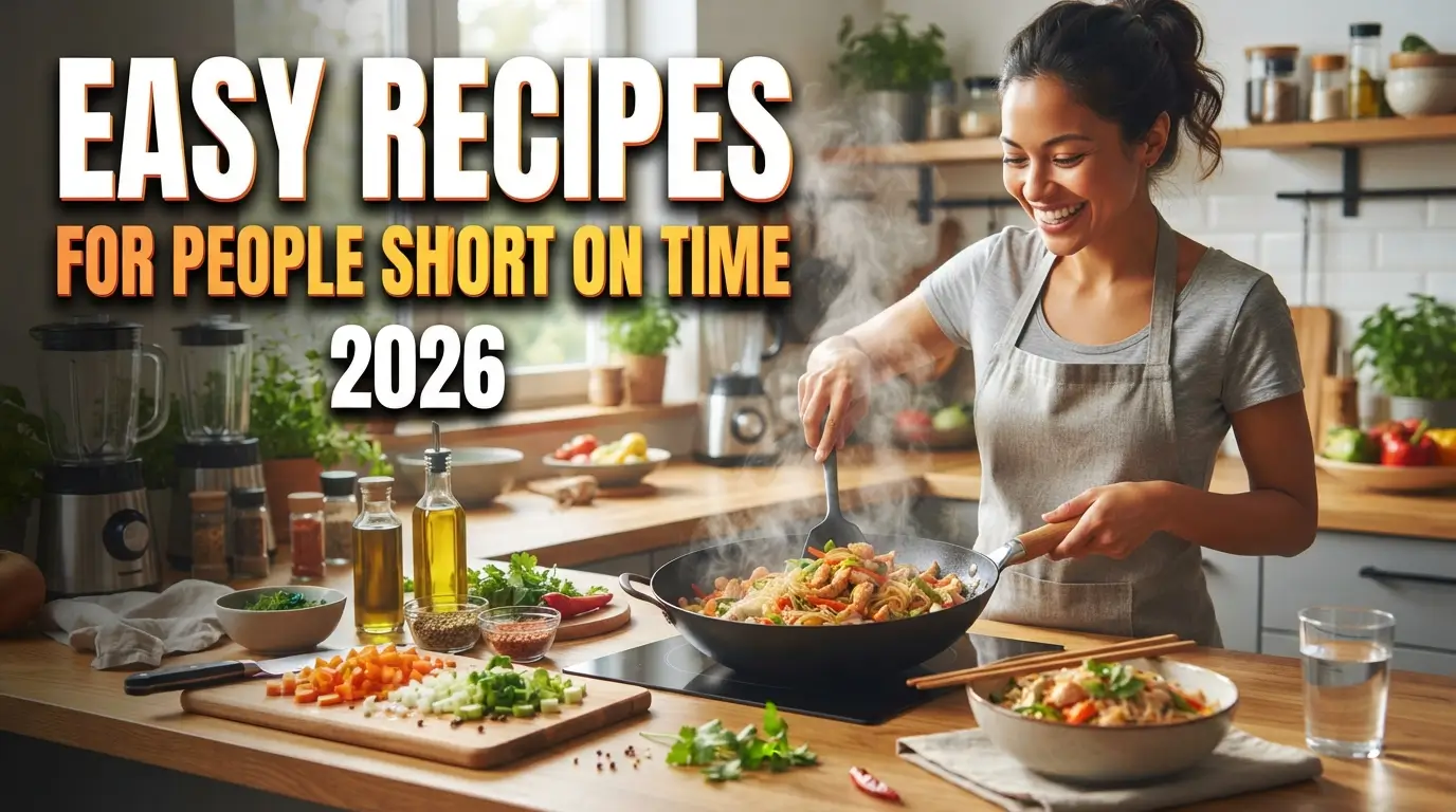 Easy Recipes for People Short on Time 2026