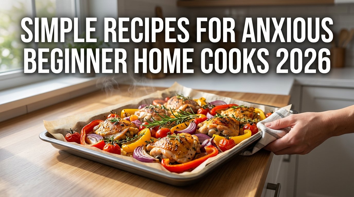 Simple Recipes for Anxious Beginner Home Cooks 2026