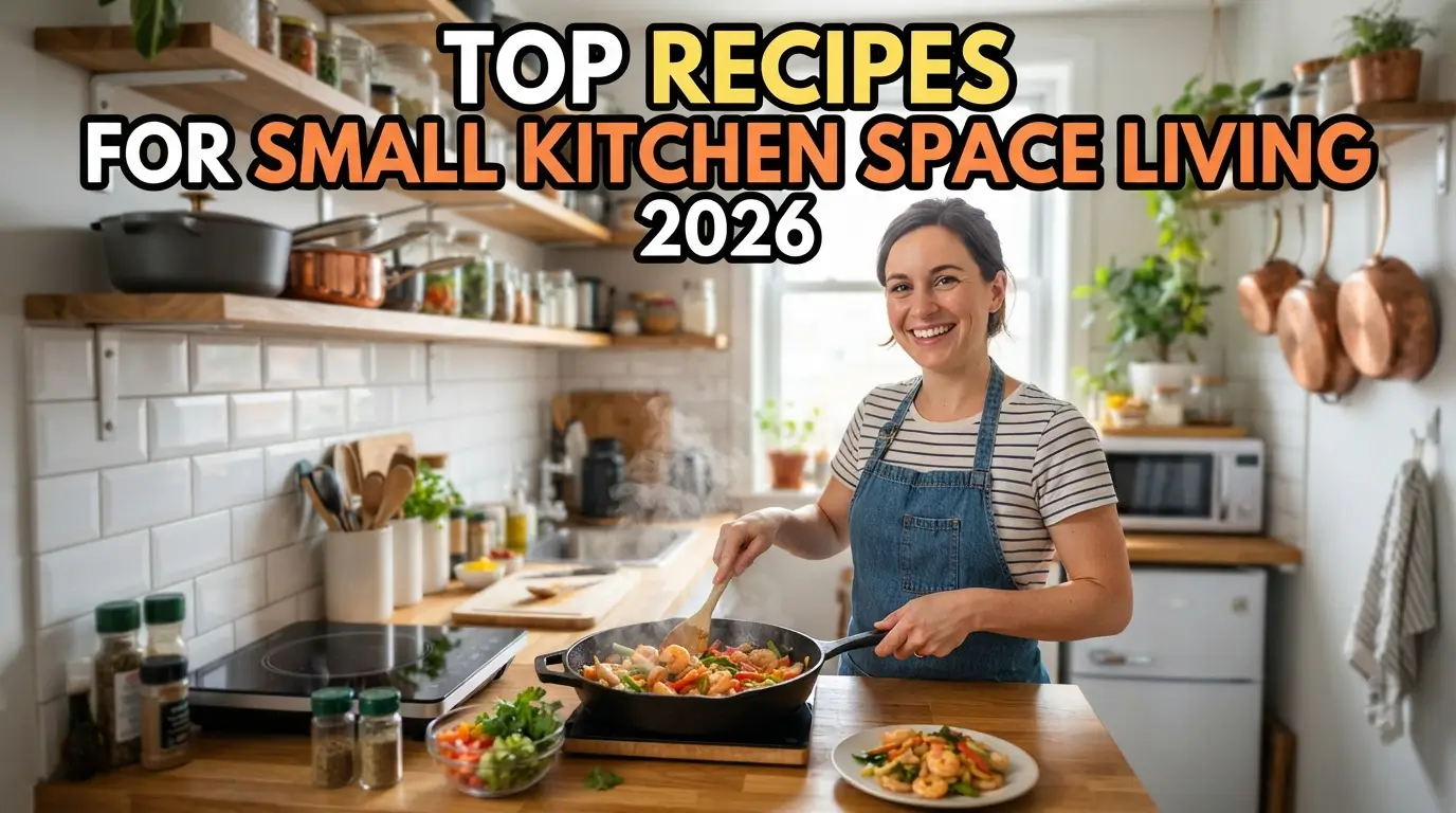 Top recipes for small kitchen space living 2026